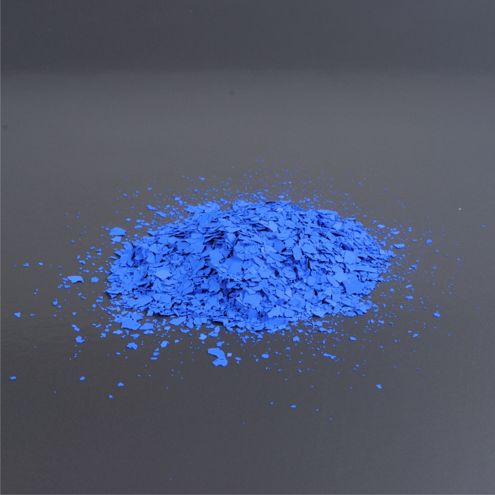 Farebné chipsy - modrá 6/02 3mm (balenie 1kg)